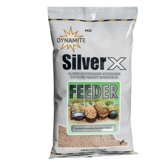 Amorce Dynamite Baits Silver X Feeder Explosive Mix Groundbait 900G
