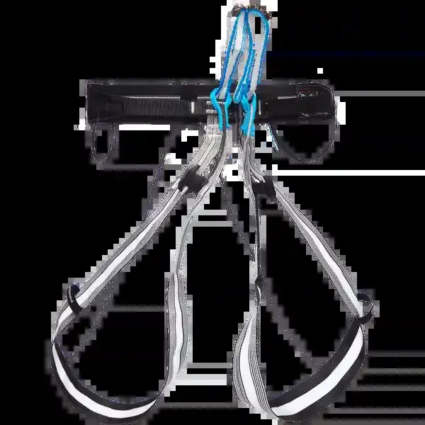 Black Diamond Couloir Ultralight Harness, White/Black, S Kiipeilyvaljaat Varuste.net